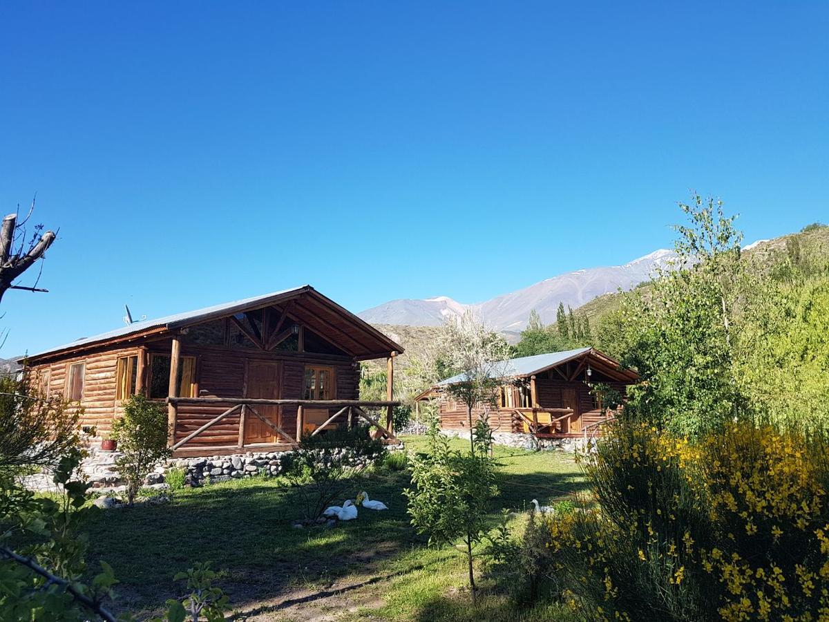 Posta Nehuen Cabañas Potrerillos Exterior foto